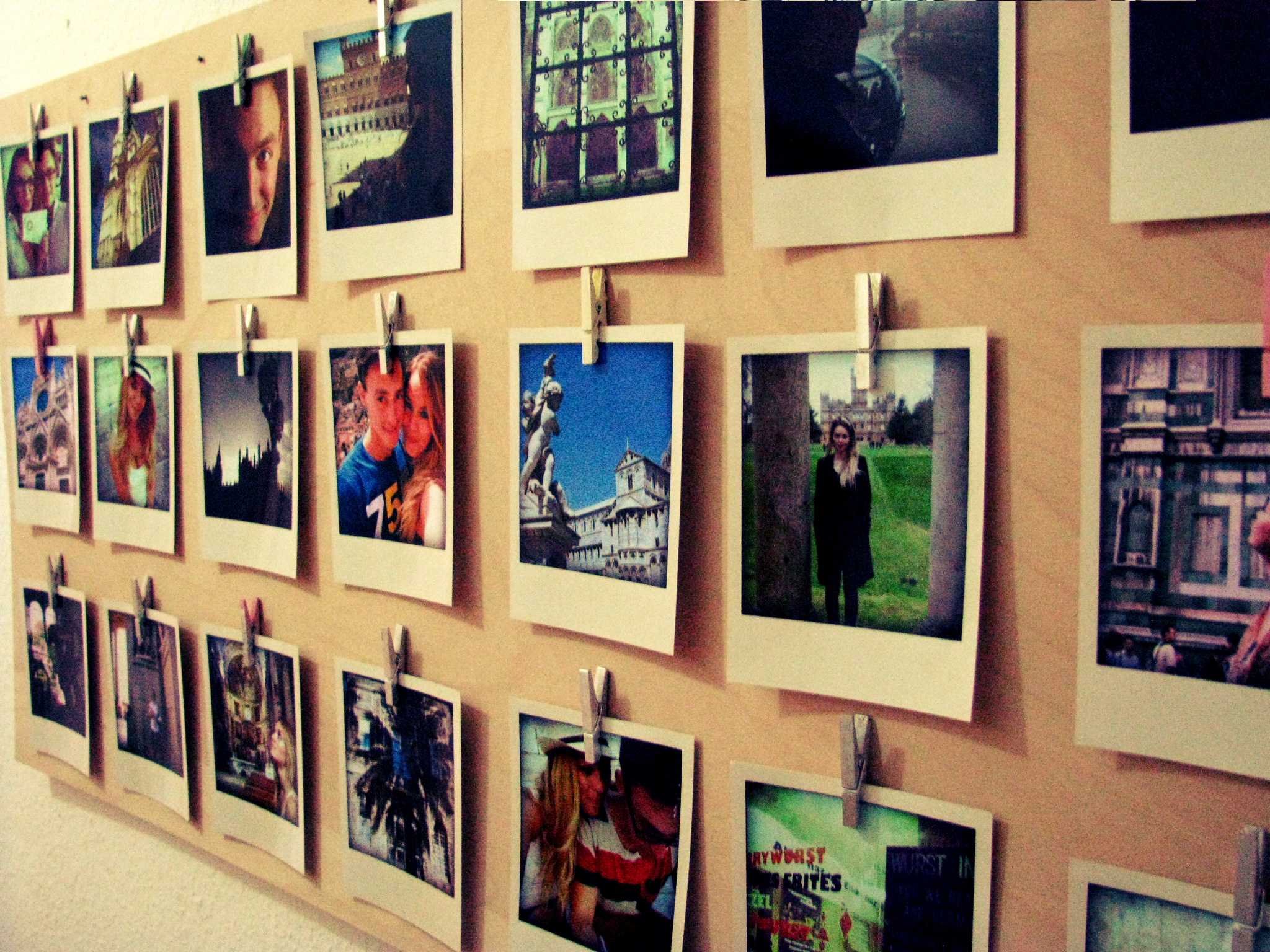 Polaroid Deko zum Selbermachen Deko Ideen mit Polaroids.