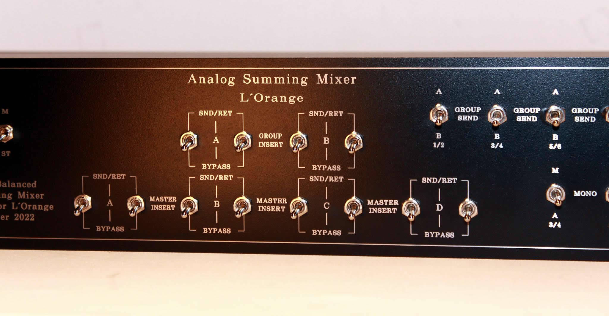 Analog Passive Multi 24BUS Mix Sub Group Summing Mixer Vintage Maker