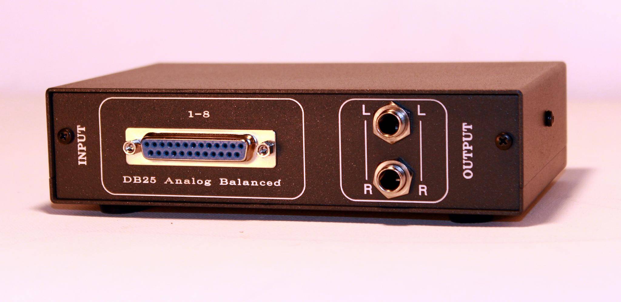 LittleOne 8x2 Analog Stereo Balanced Passive Summing Mixer Box DSUB