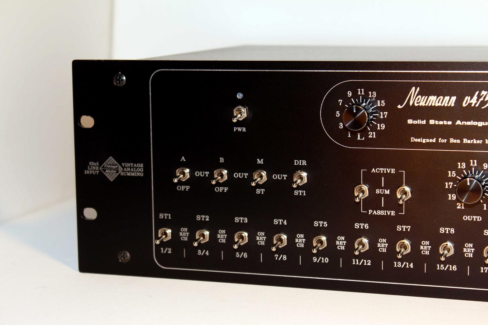 32In 8Out Neumann Analog Summing Mixer