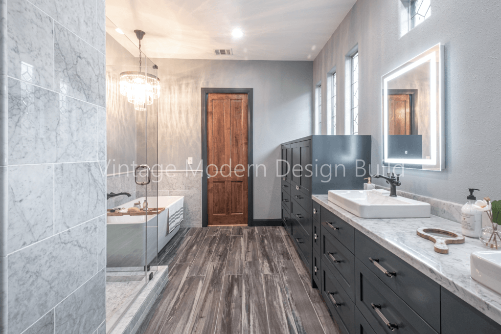 Modern Bathroom Remodeling Austin TX Vintage Modern Design & Build In