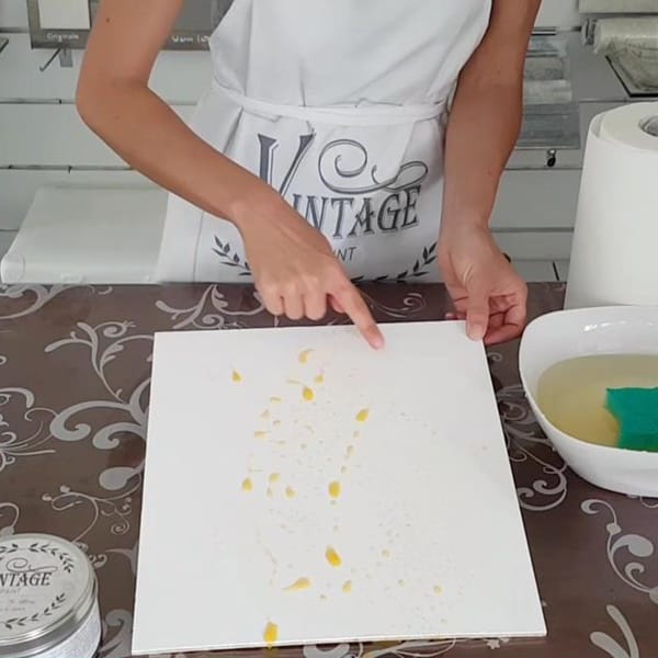 Pulire i mobili ricolorati con la Vintage Paint VIDEO TUTORIAL vintagepaint