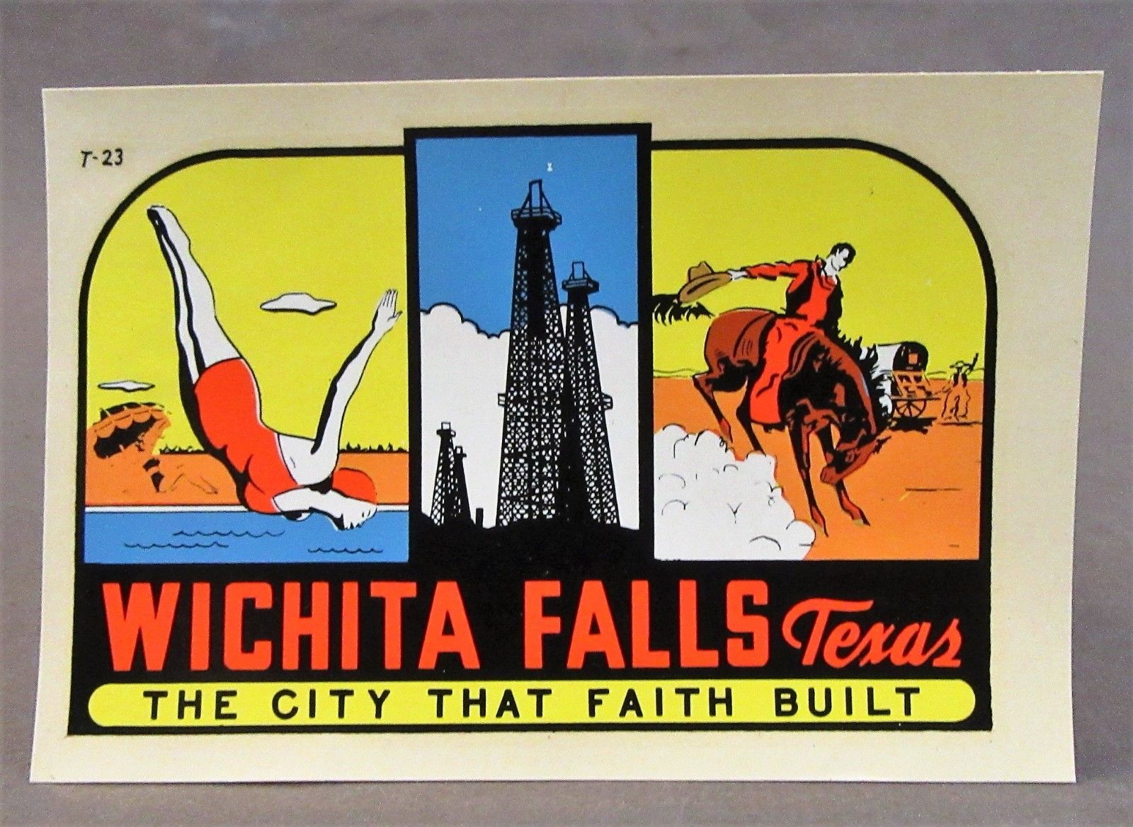 Wichita Falls TX Vintage Road Trip Collection