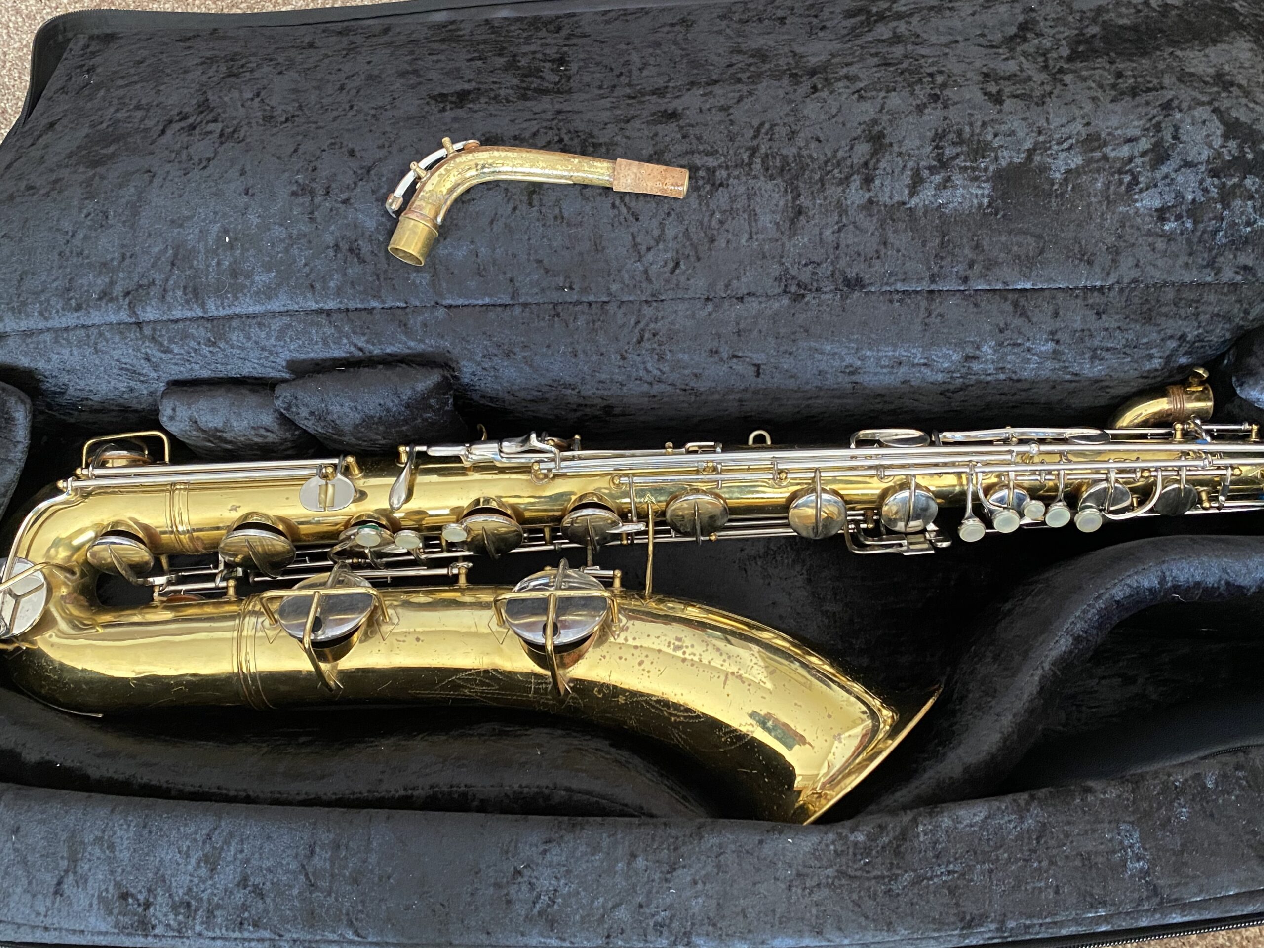Conn 12M Baritone a special piece of history Vintage Saxophones Online