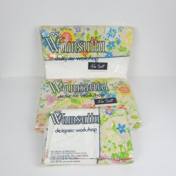 "Primavera" by Wamsutta Vintage Sheet Patterns