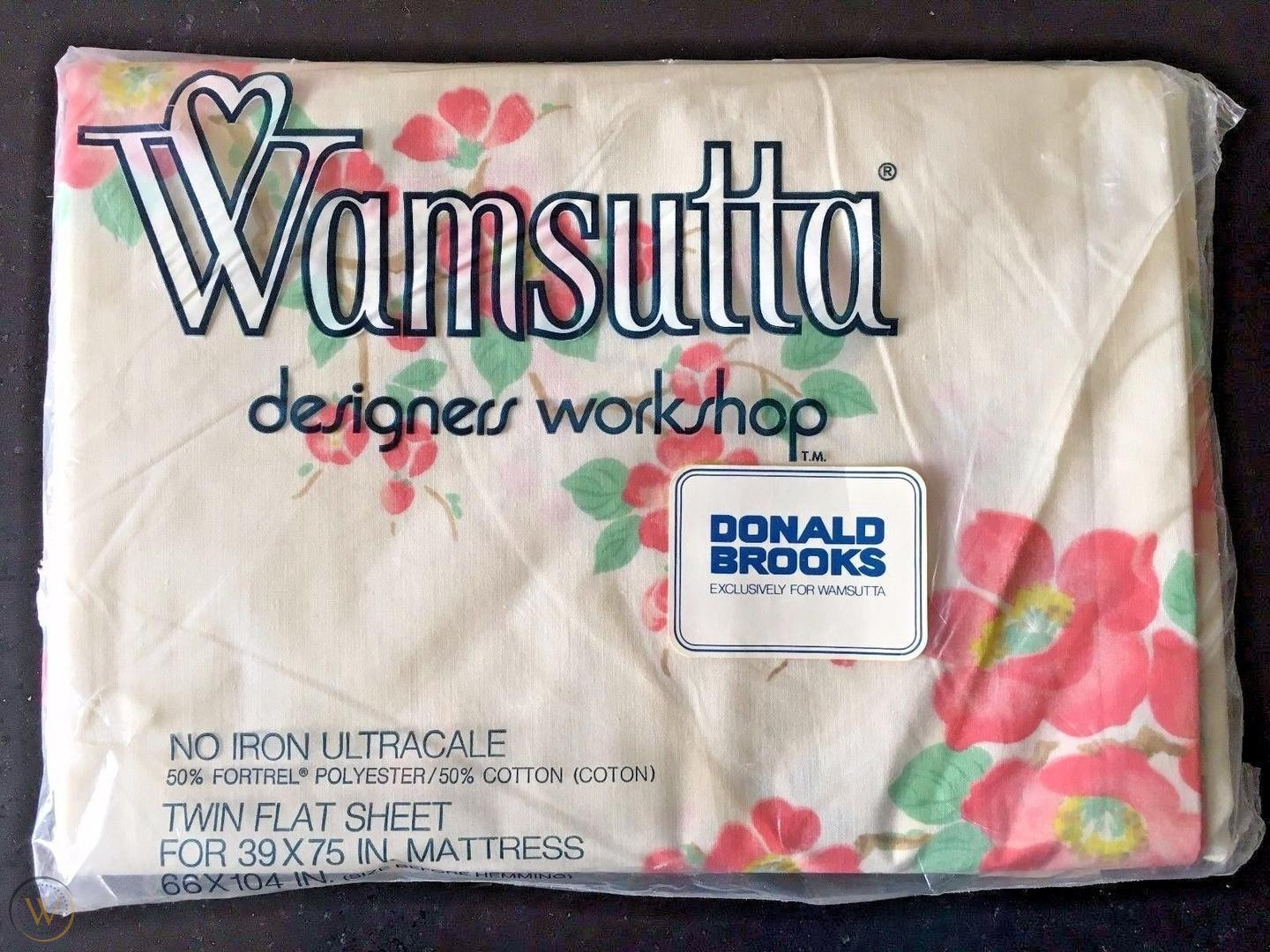 "Blossom Time" by Wamsutta Vintage Sheet Patterns