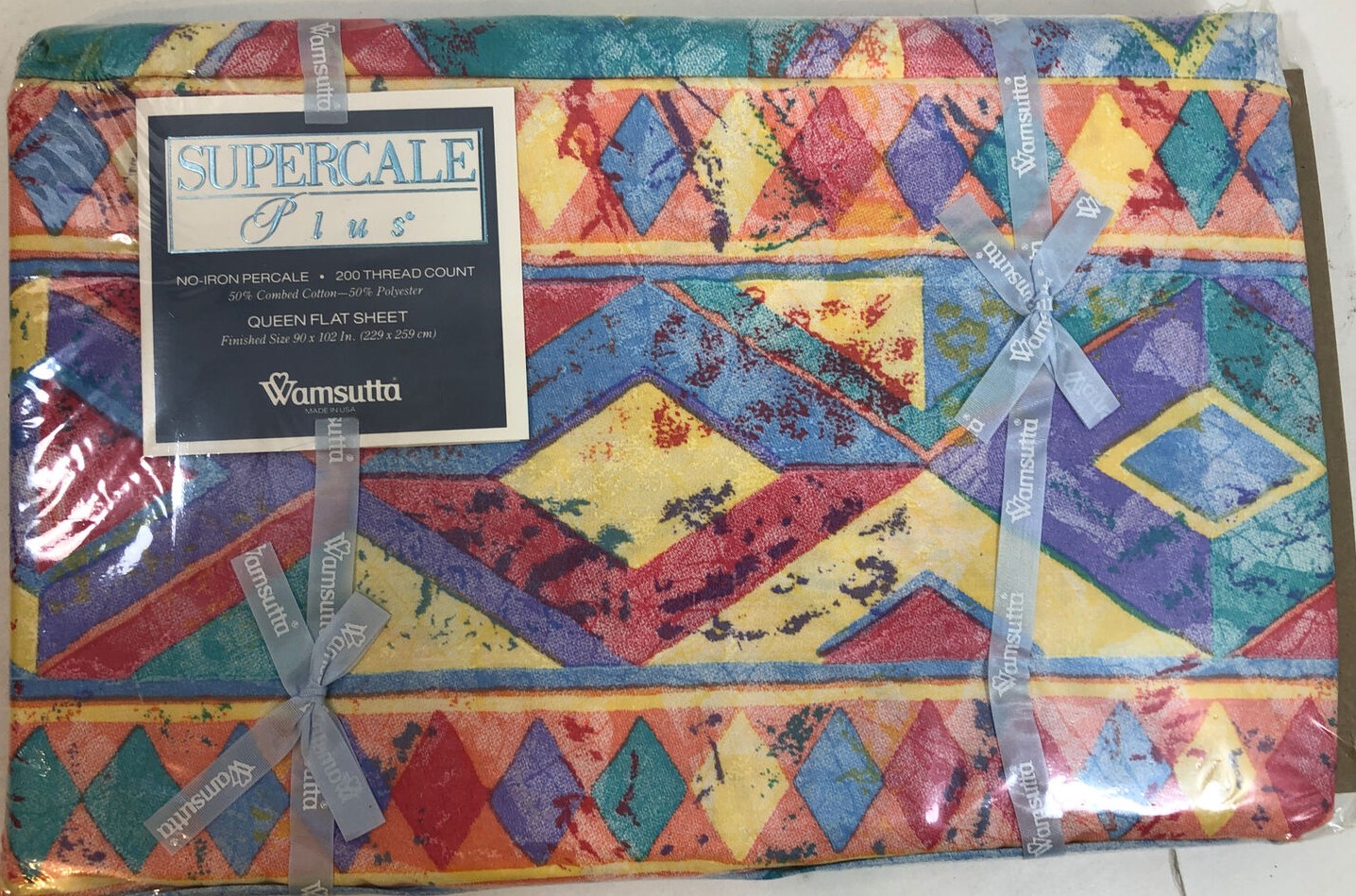 "Sundance" by Wamsutta Vintage Sheet Patterns