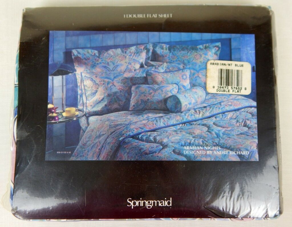 "Arabian Nights" by Springmaid Vintage Sheet Patterns