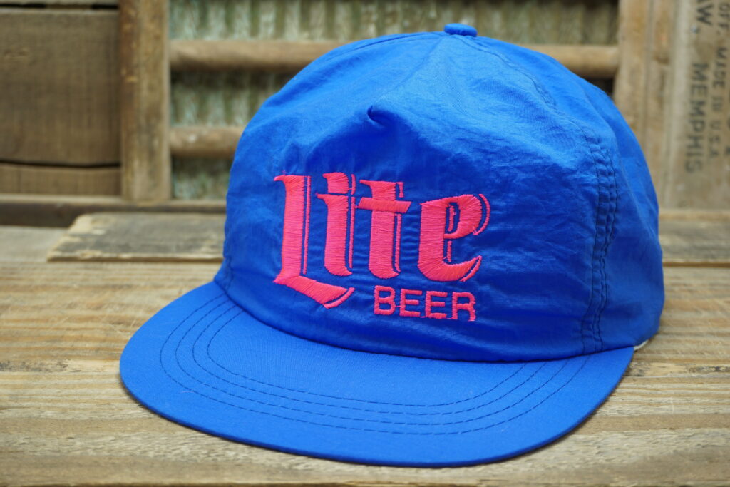 Miller Lite Beer Hat Vintage Snapback Warehouse
