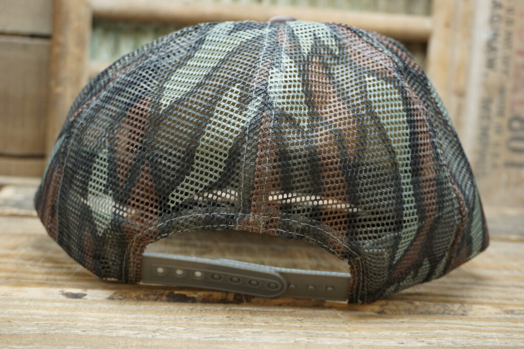 Omro Kiwanis 10th Annual Sheepshead Tournament Camo Rope Hat Vintage