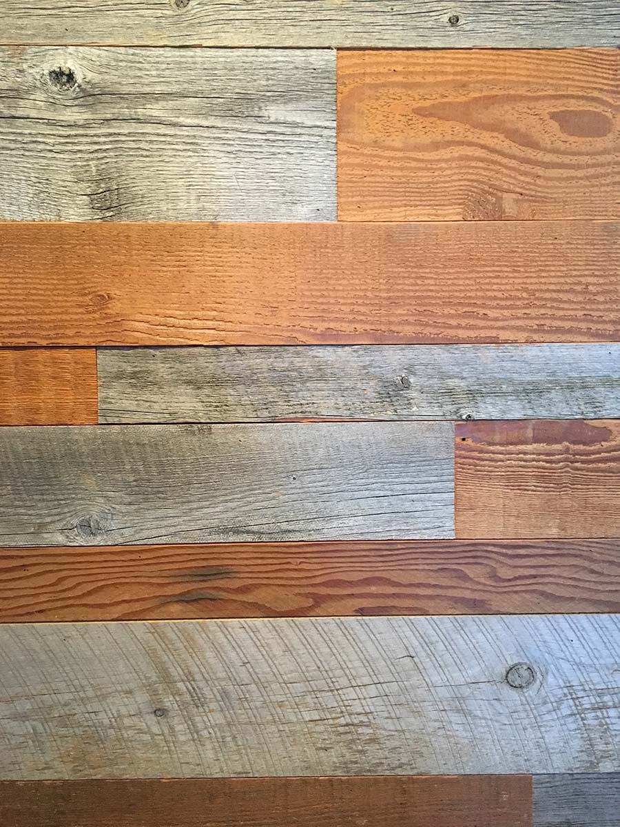 Mixed Reclaimed Wood Siding