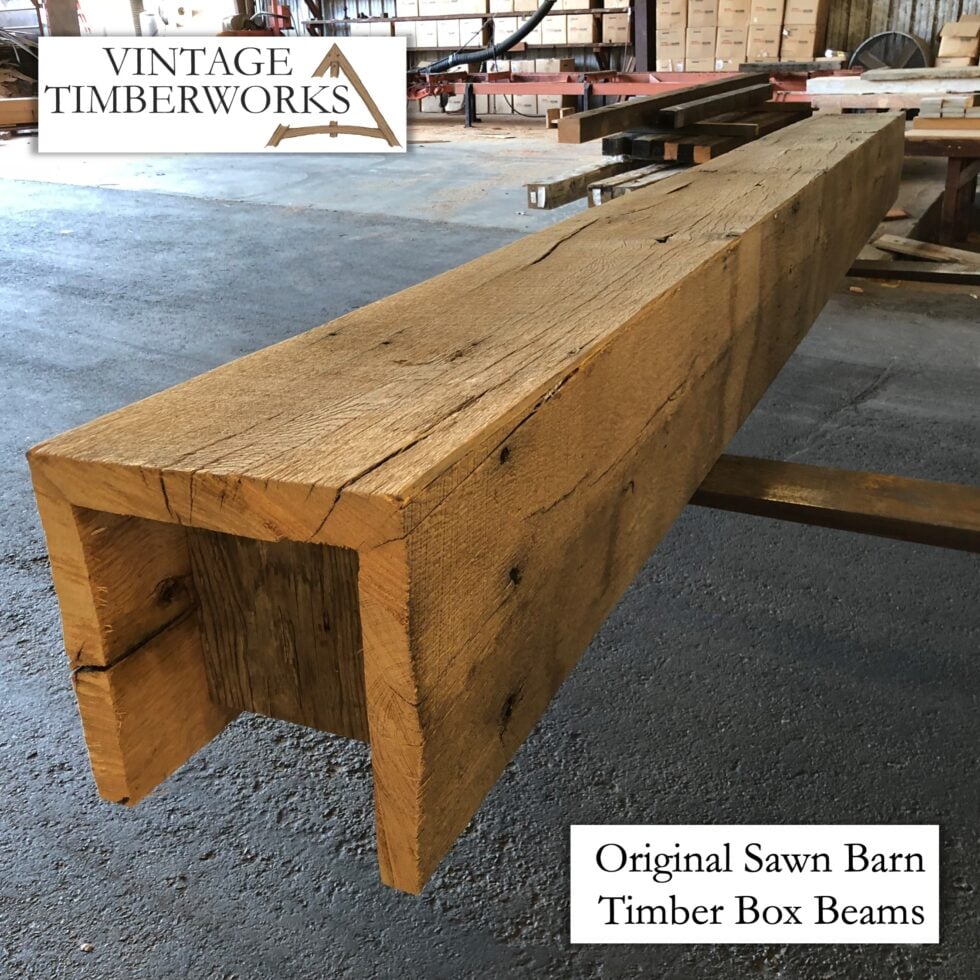Custom Made Box Beams Vintage Timberworks