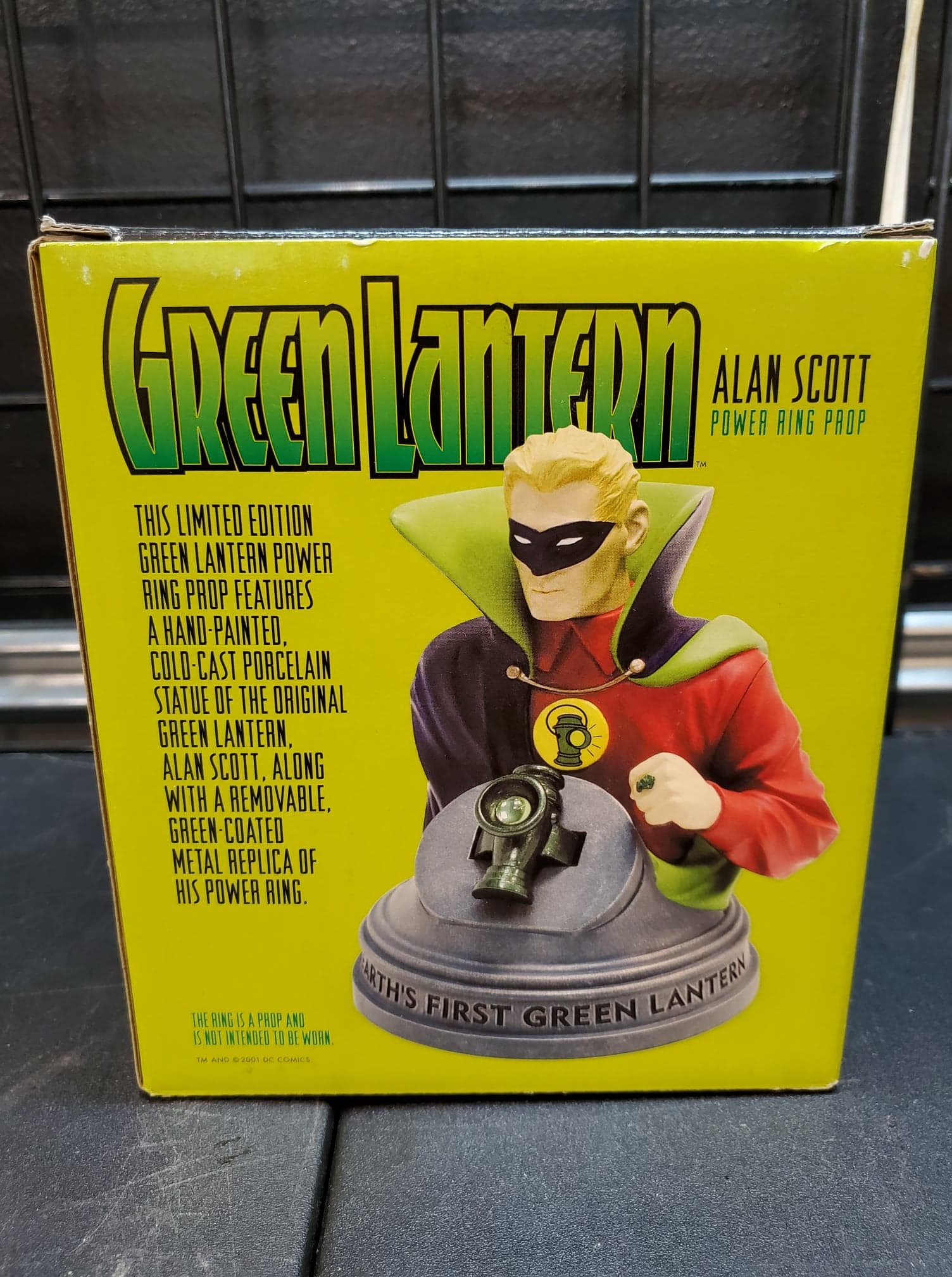 DC Direct Green Lantern Alan Scott Power Ring Prop Vintage Toy Mall