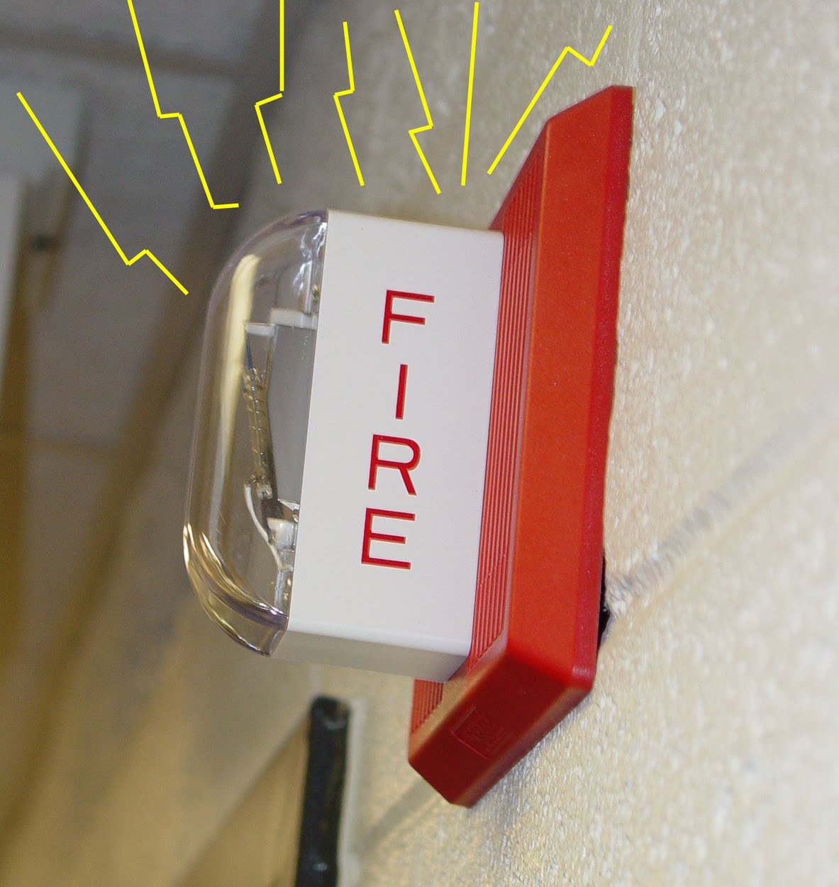 Why you should not use the lift if there is a fire?