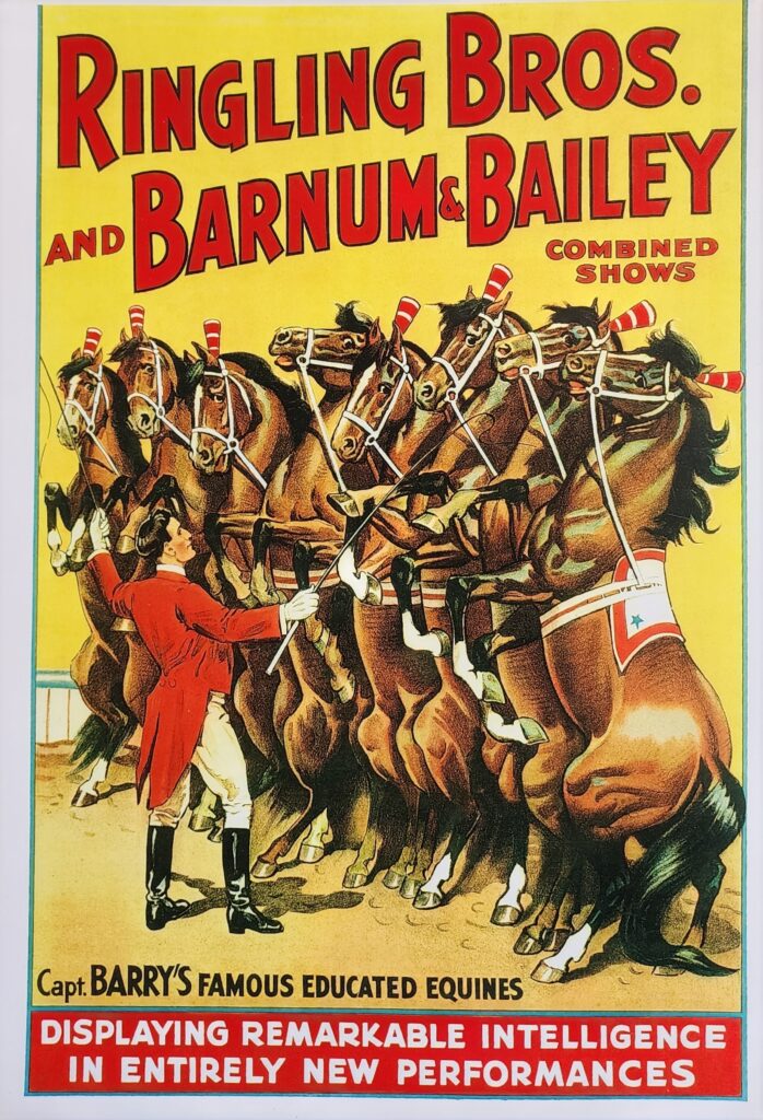 Ringling Bros. and Barnum & Bailey Leasing Antique Lobby Art