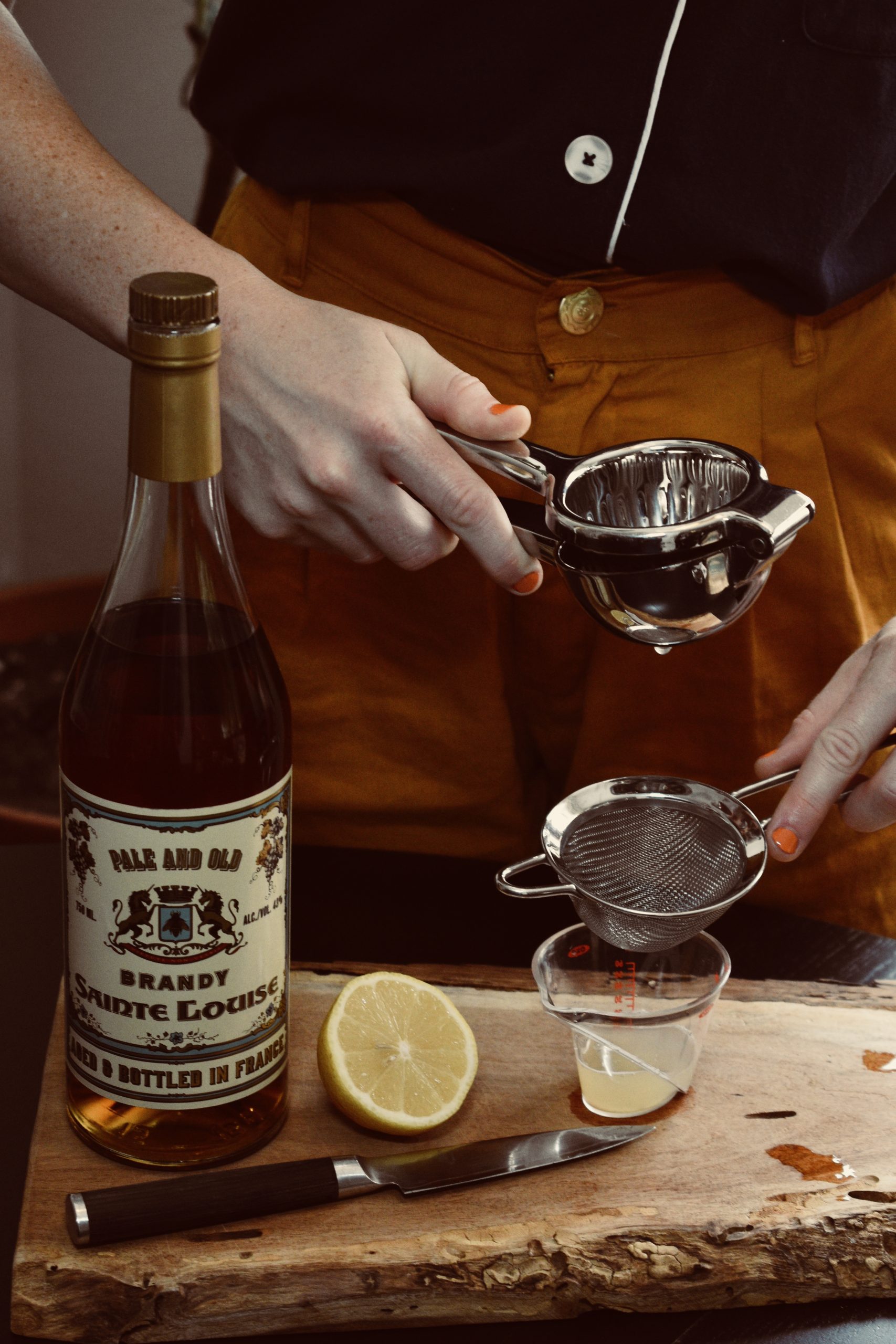 Brandy Ste. Louise Cocktails’ Lost Spirit Vintner Project