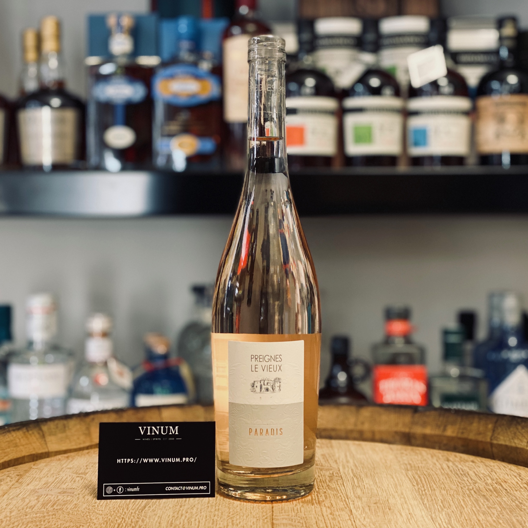 Domaine Robert Vic Paradis Grenache Rosé | VINUM | Vins & Spiritueux