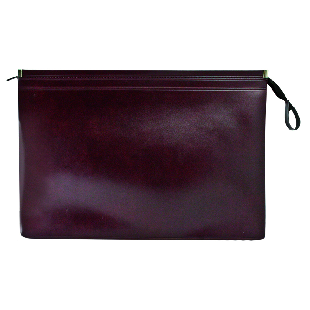 Underarm briefcase in synthetic leather Vinyform