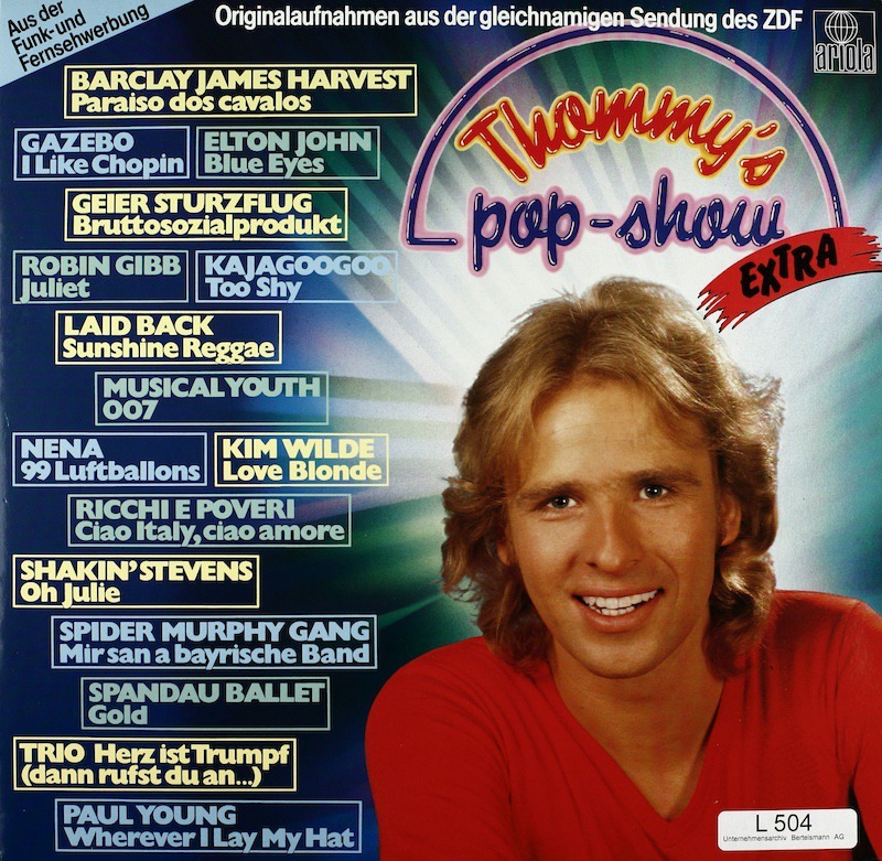 Thommy's PopShow Extra Bertelsmann Vinyl Collection