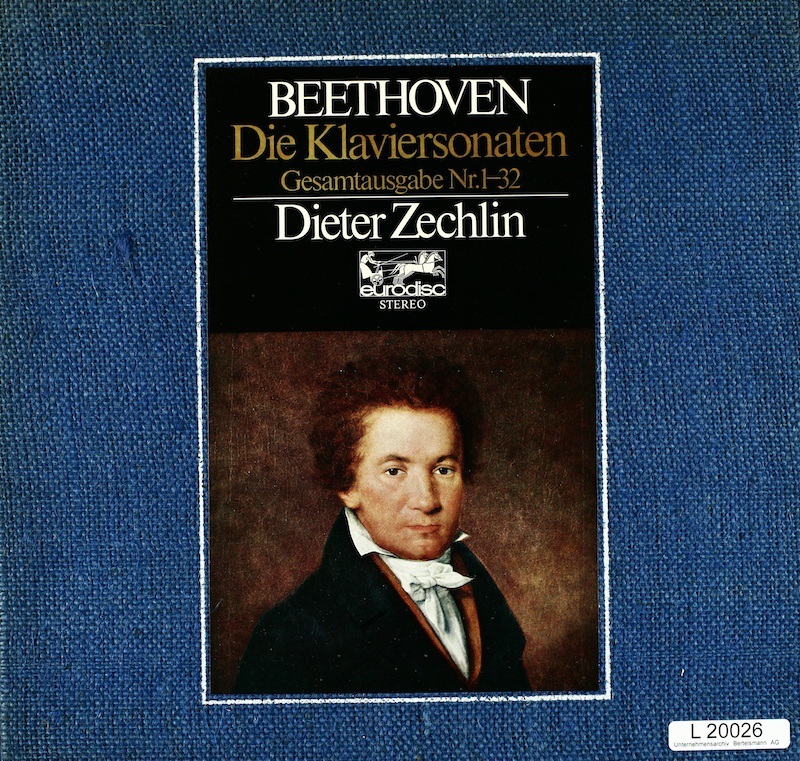 Dieter Zechlin. Beethoven. Die Klaviersonaten. Gesamtausgabe Nr. 132