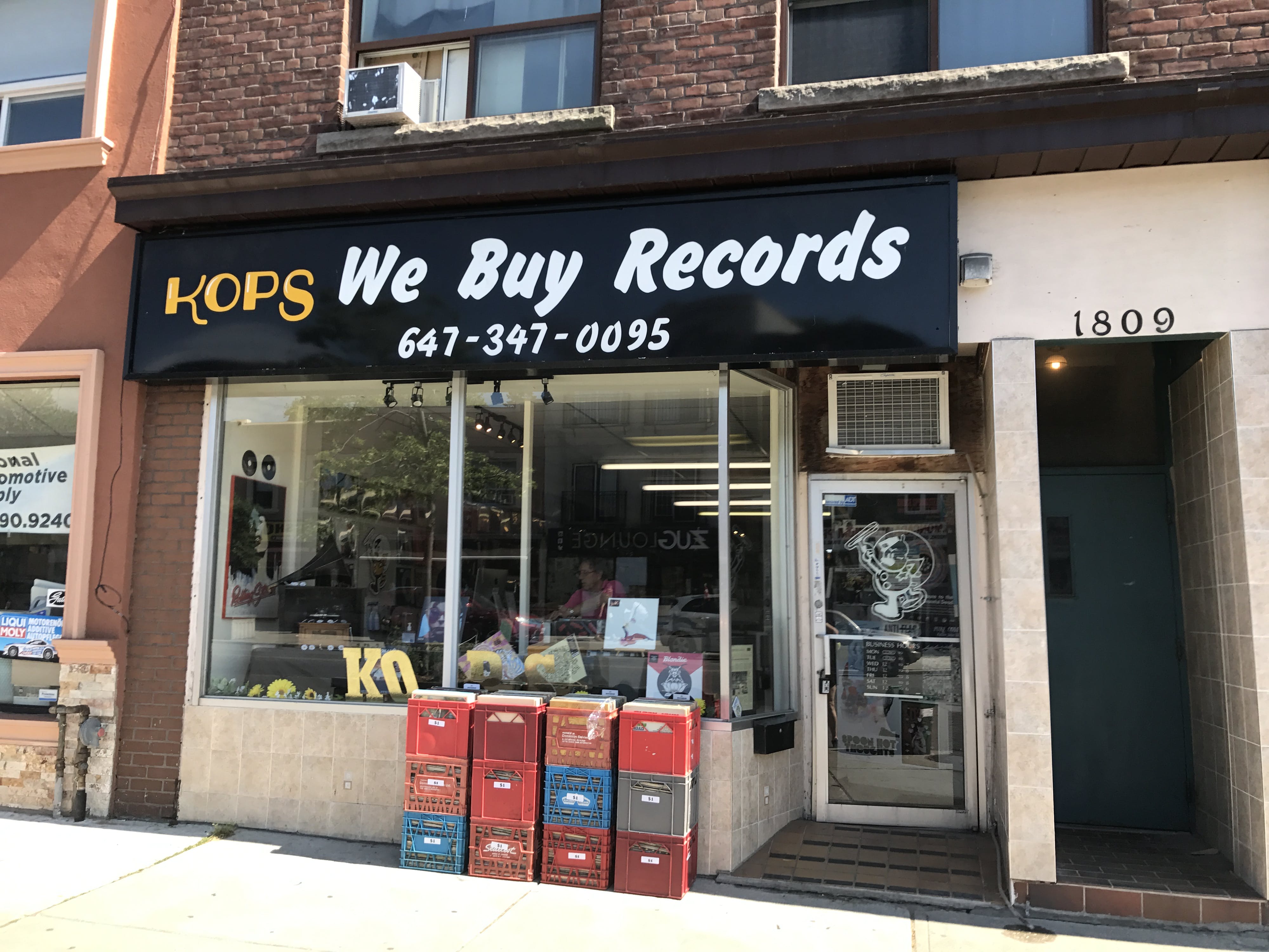Kops Records (Danforth) Record Store Vinyl World