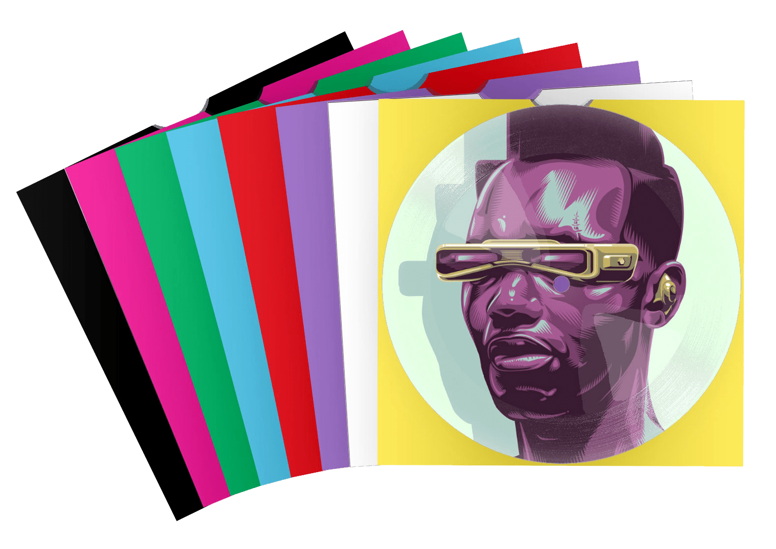 VinylArt Co Create a Custom Picture Disc Vinyl Record + Frame