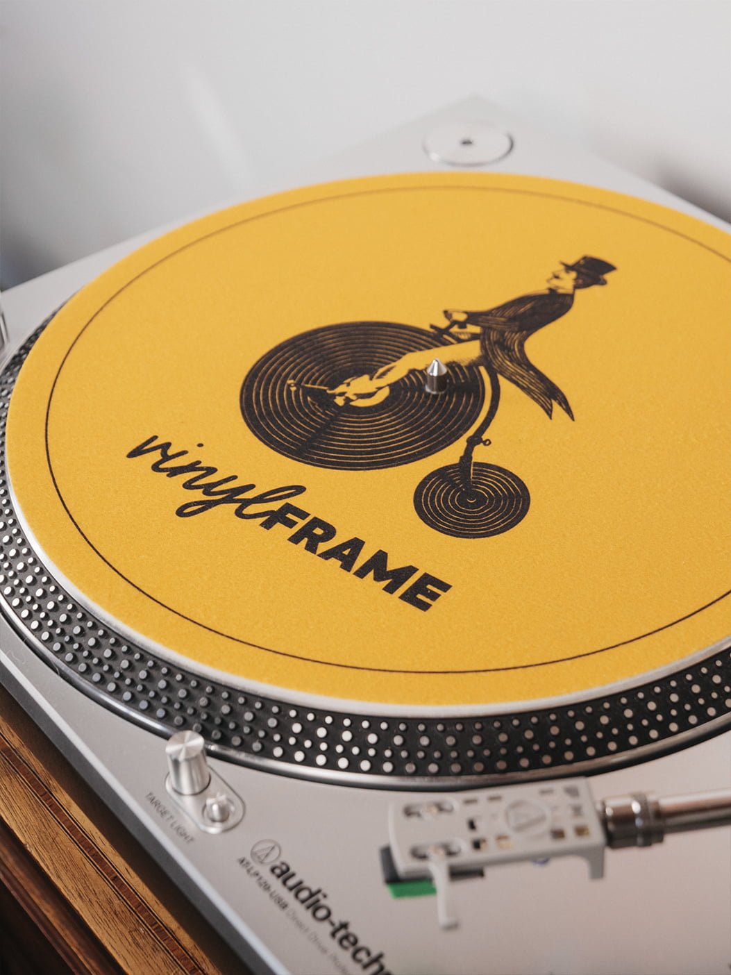 VinylFrame Onze slipmat Maak je platenspeler sexy met onze slipmat