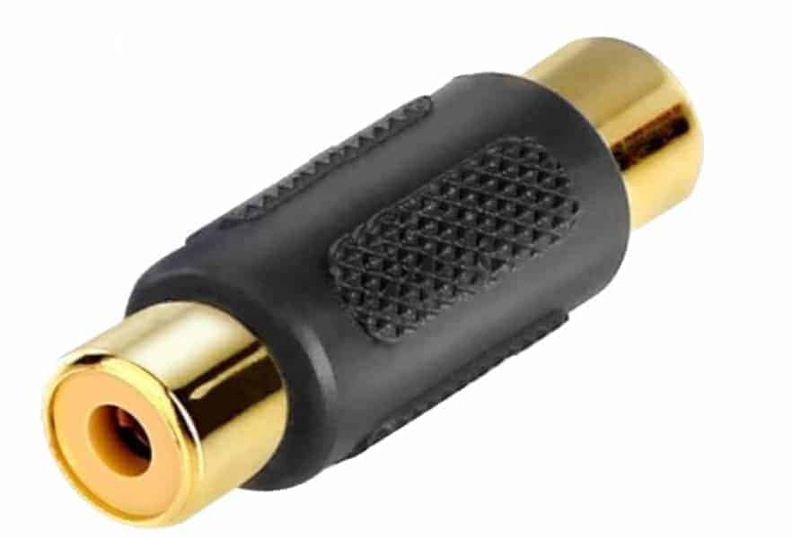RCA Cable Extender Vinyl Joint