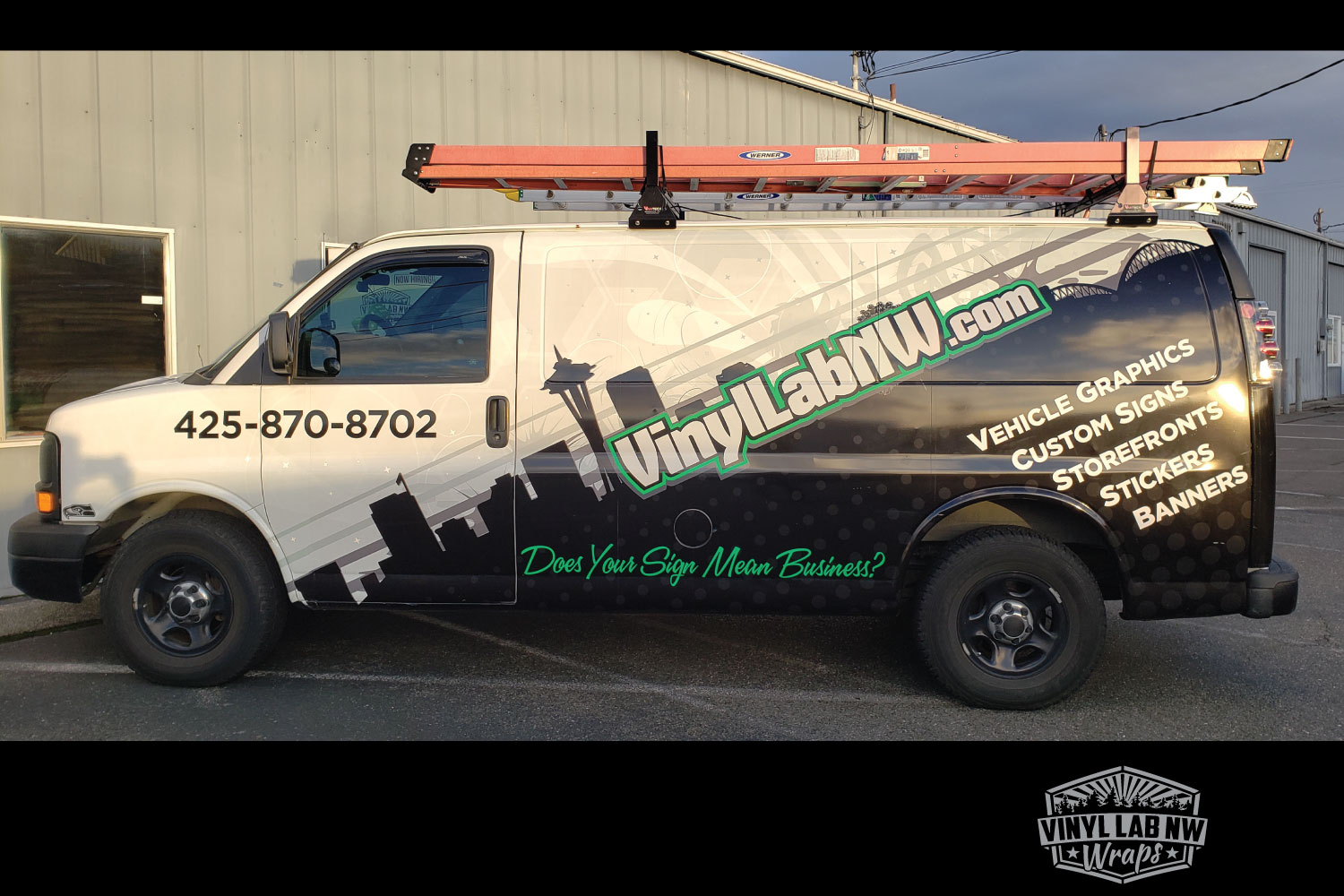 Custom Signs & Vehicle Wraps in Seattle Vinyl Lab NW Signs & Graphics