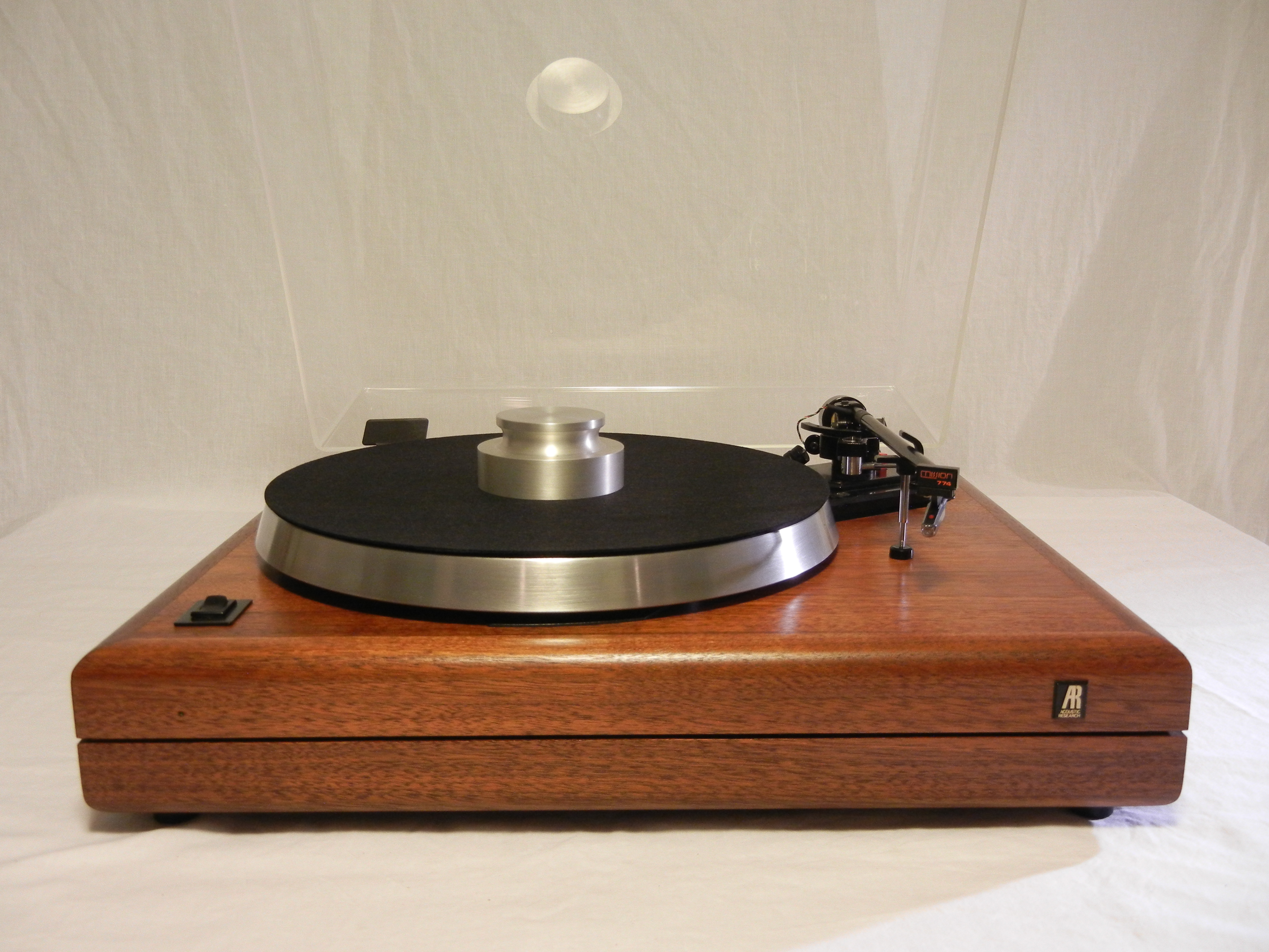 Amazing AR ES1 Turntable, Mission 774 arm, many extras Vinyl Nirvana