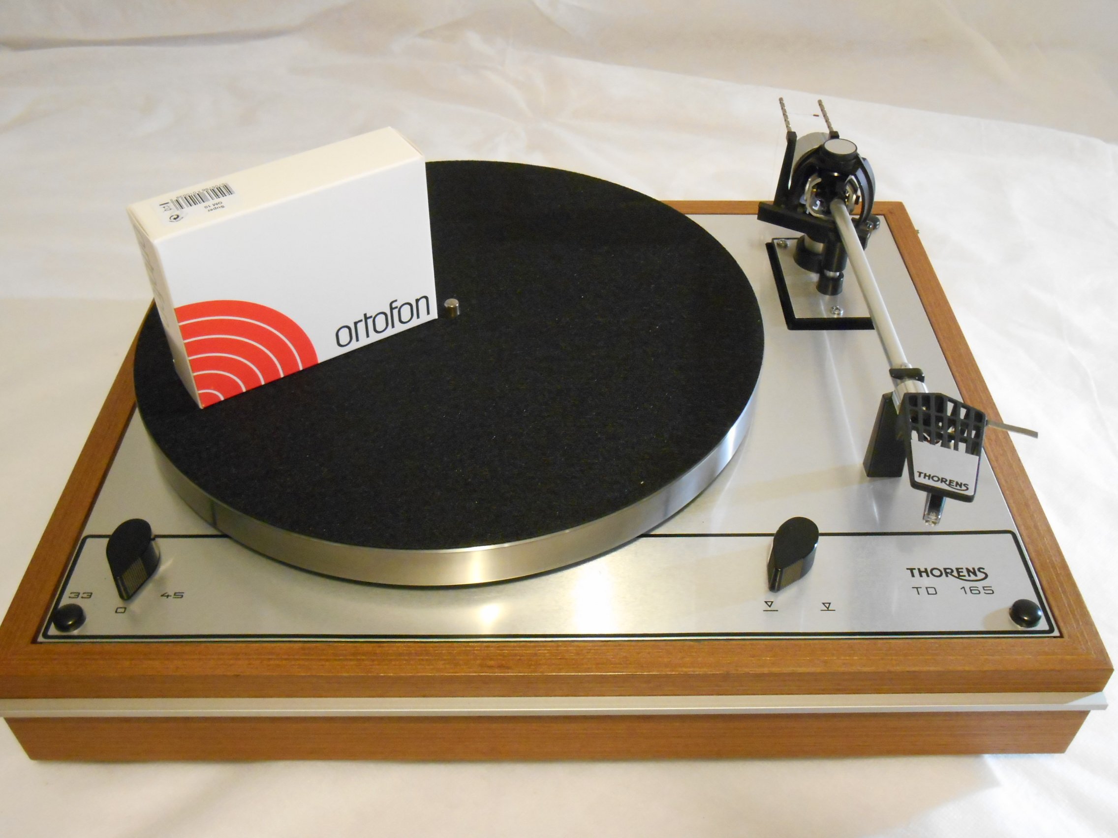 Starter Package! Thorens TD165 with Ortofon Super OM10, New Stylus