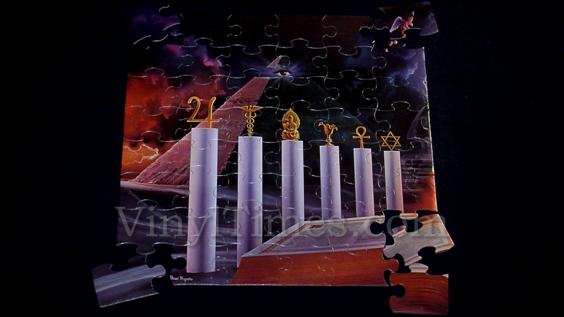 Earth, Wind & Fire “All In All” Album Cover Jigsaw Puzzles Set of 4
