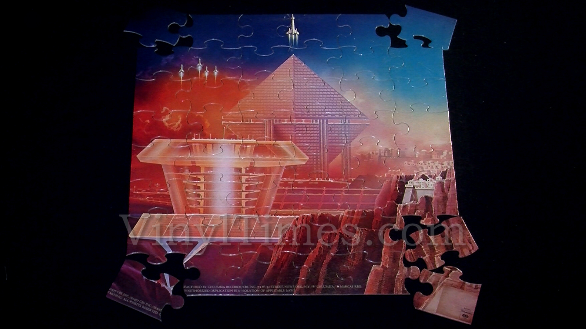 Earth, Wind & Fire “All In All” Album Cover Jigsaw Puzzles Set of 4