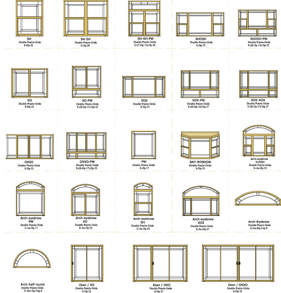 Grid Options Vinyl Window Factory