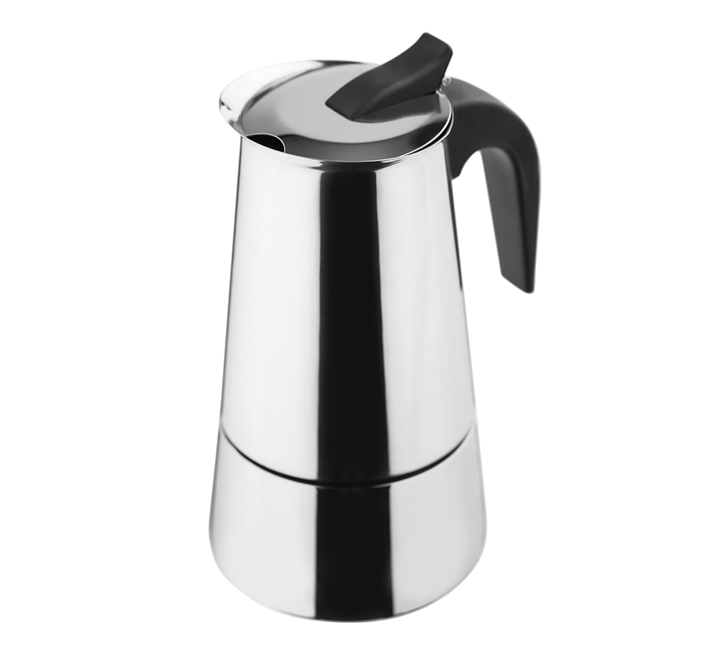 Geyser coffee maker MOKA INOX INDUCTION (50393) Vinzer