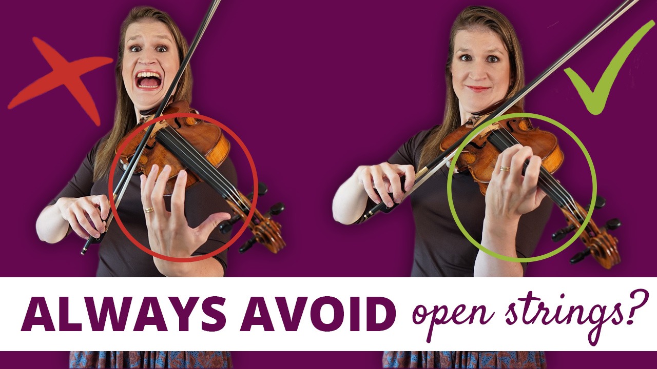 Should you always avoid open strings in violin playing? Violin Lounge