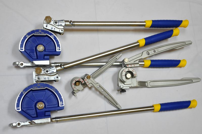Professional HVAC Toollot of 5 Tube Benders Setfrom small 1/4 to 7/8