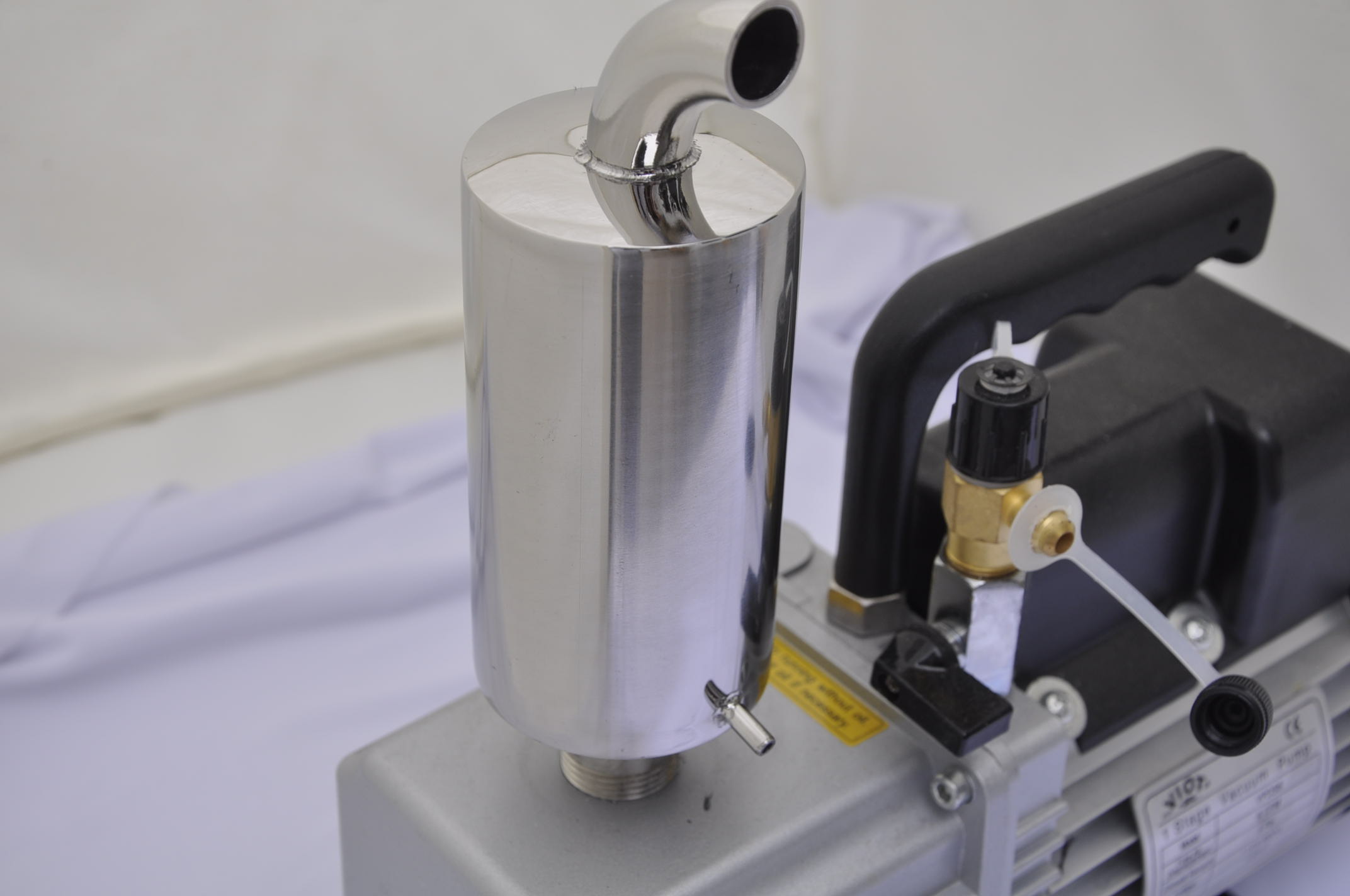 SS Muffler for vacuum pumps with 25mm connection Portable Milkers