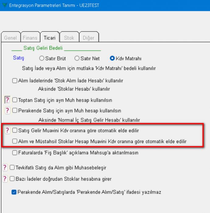 Kdv Oranına Göre Otomatik Matrah Hesabı Oluşumu Vio Yazılım