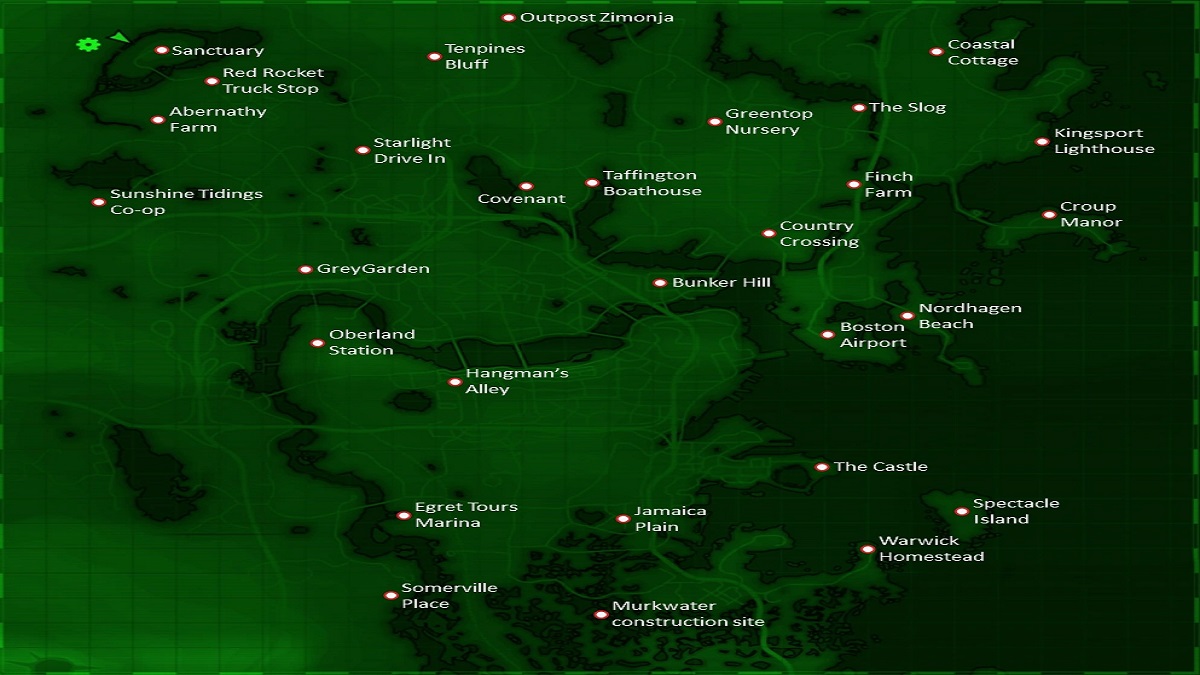 Fallout 4 Settlement Map & How to Unlock All Settlements Gamepur
