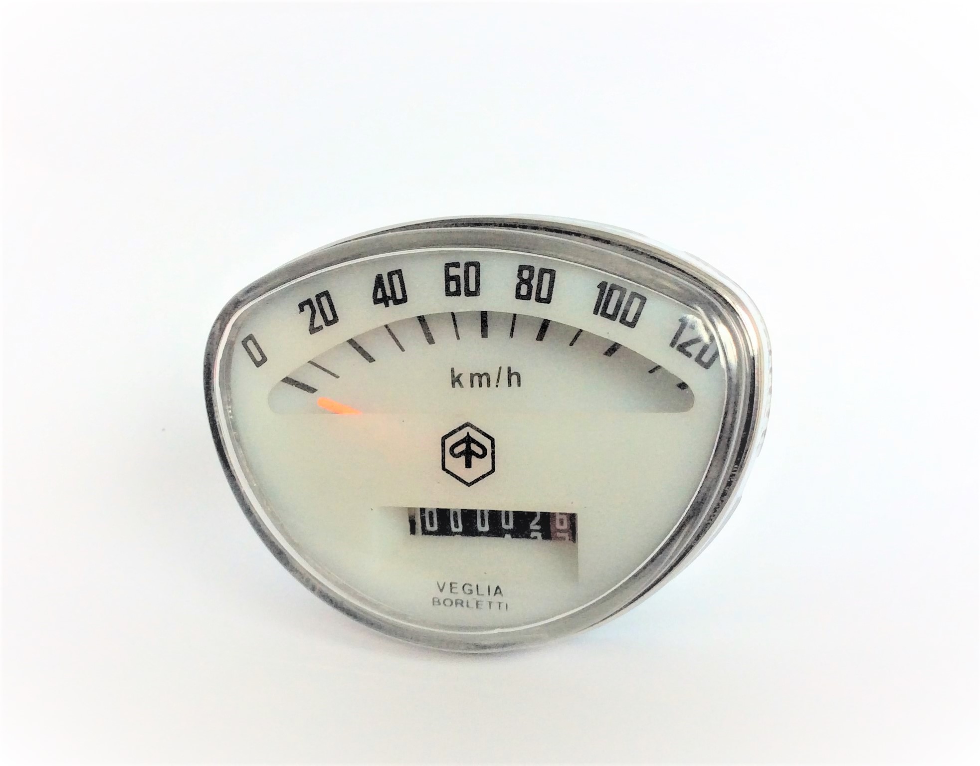 Vespa Tacho weiss 120 km/h PV ET3 Primavera Nuova GTR TS Rally Super