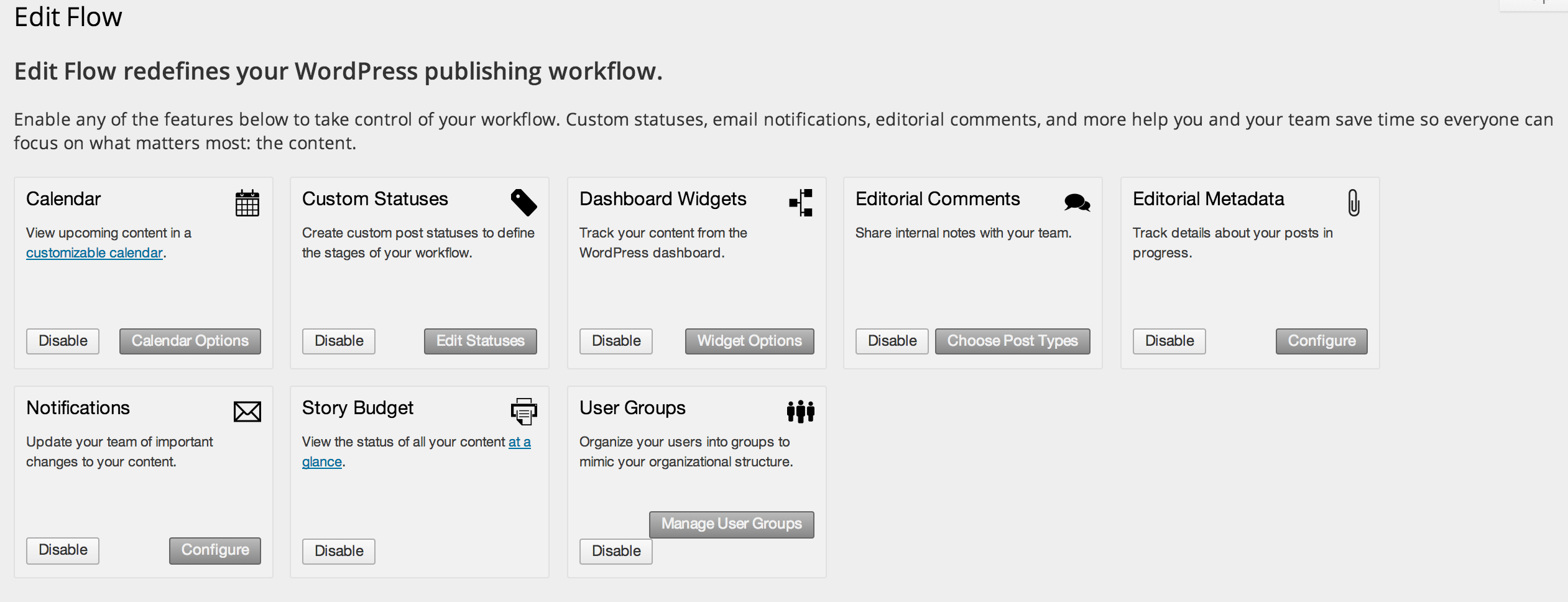 Edit Flow VIP Plugin VIP Enterprise