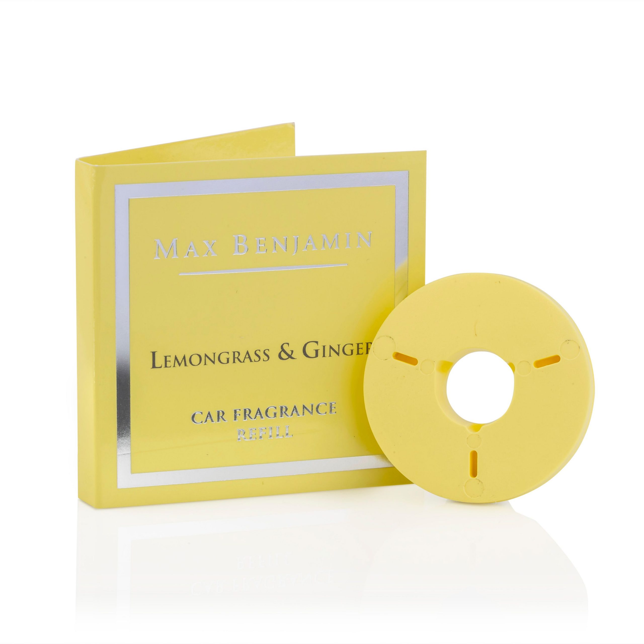 LEMONGRASS & GINGER LUXURY CAR FRAGRANCE ÁFYLLING 1 STK. VIP dekk