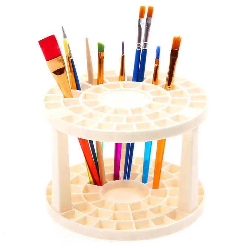 Plastic Painting Brushes Stand for Artist 49 Holds VIP Educational