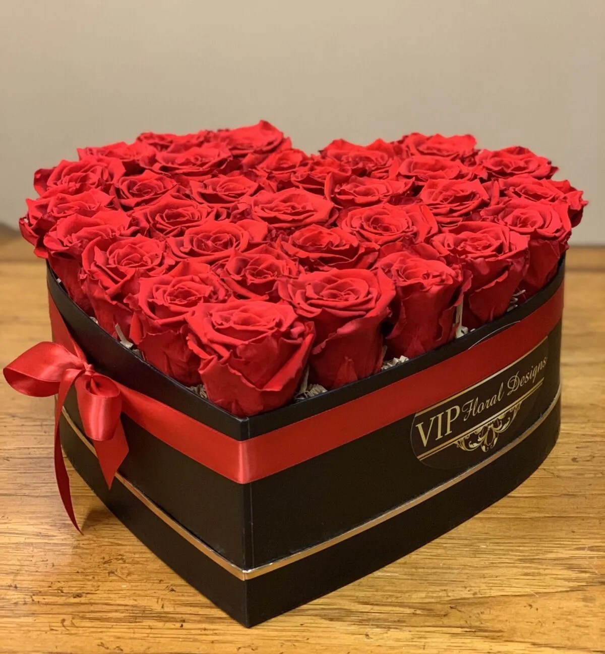 LARGE Heart Flower Box VIP Floral Designs