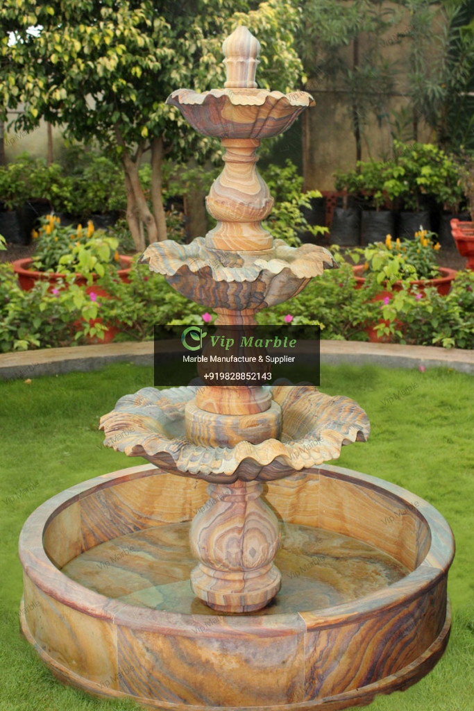 Outdoor fountain Stone Fountain Sendstone fountain fountain