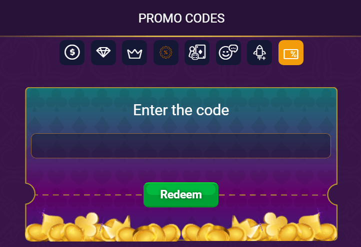How to use your promo code