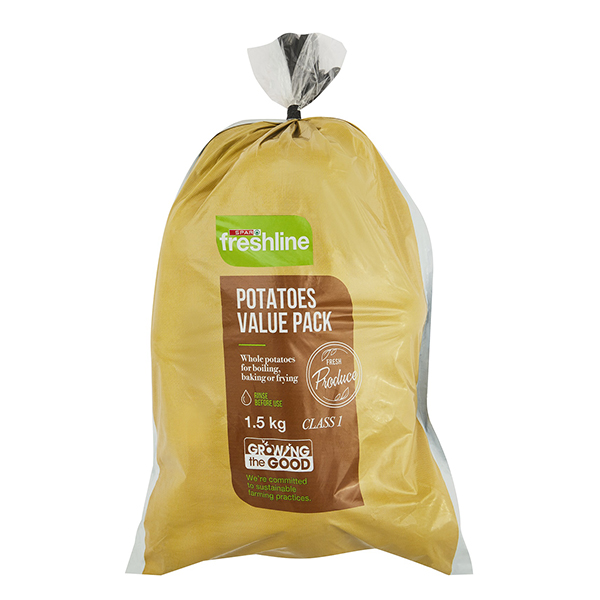 SPAR FRESHLINE POTATOES VALUE 1.5KG Vip