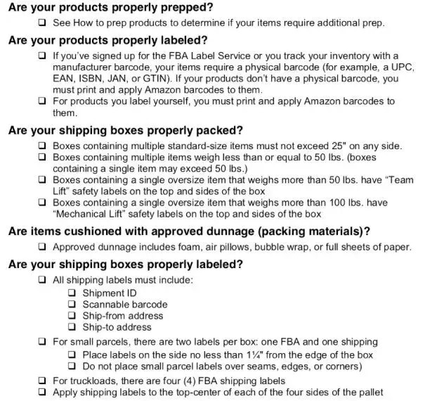 Shipping To Amazon FBA A 6Step Guide Viral Launch