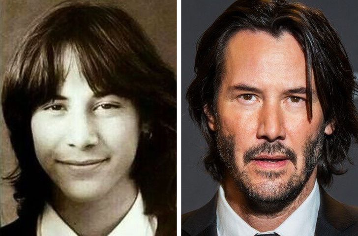 Keanu Reeves In School Life Viral Gala